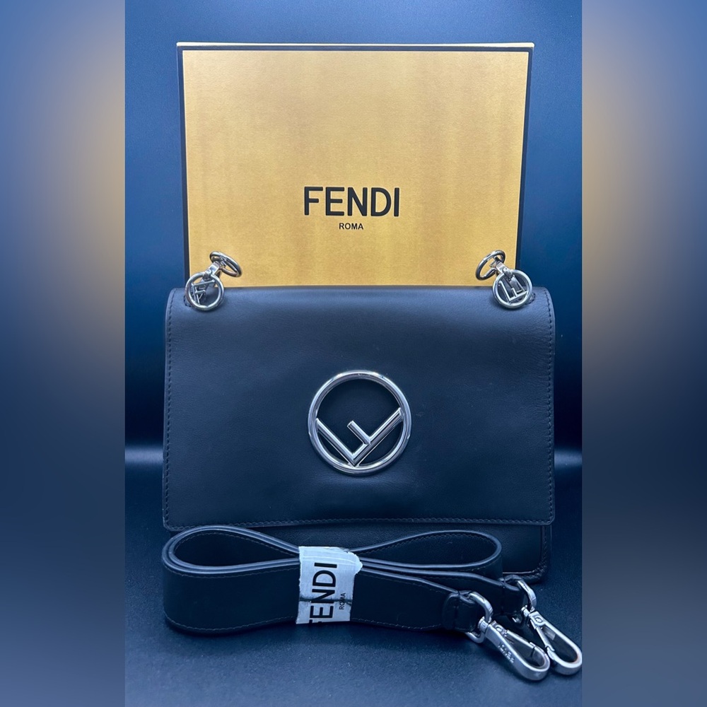 Fendi Black Leather